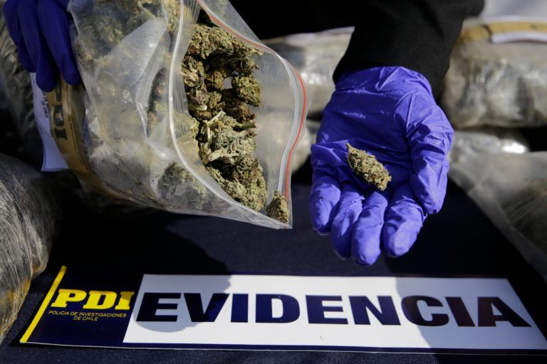 PDI Angol detiene a sujeto por microtráfico de drogas en redes sociales y terminal de buses