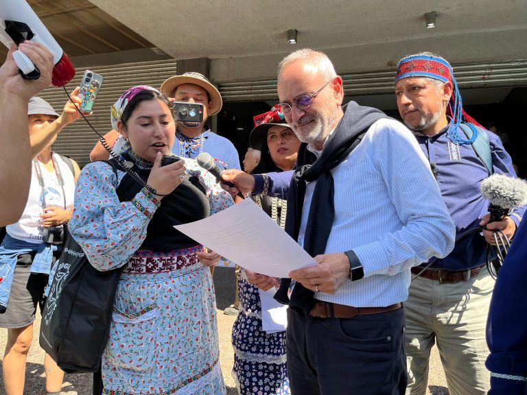 Gobernador Saffirio asume compromiso de avanzar en institucionalizar la lengua del Pueblo Mapuche en la región