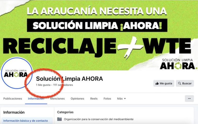 Un «me gusta» tiene movimiento ambientalista a favor de planta para quemar basura