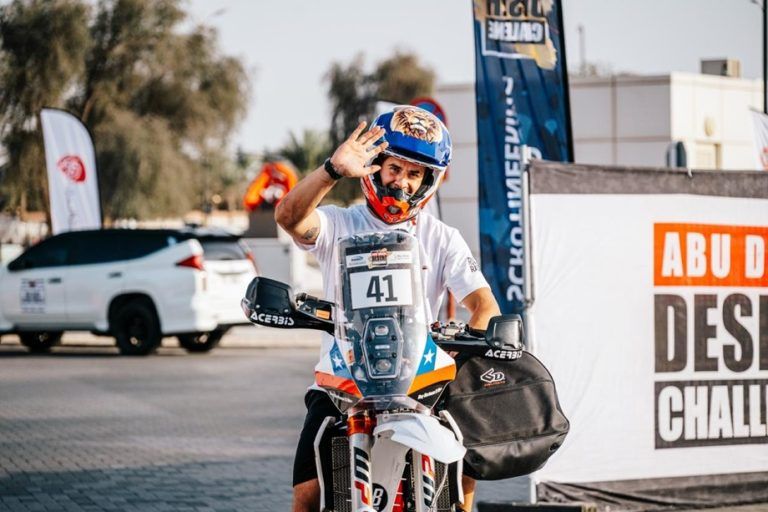 RUY BARBOSA debuta en el Rally Cross Country con el prólogo de 12 kilómetros en Abu Dhabi