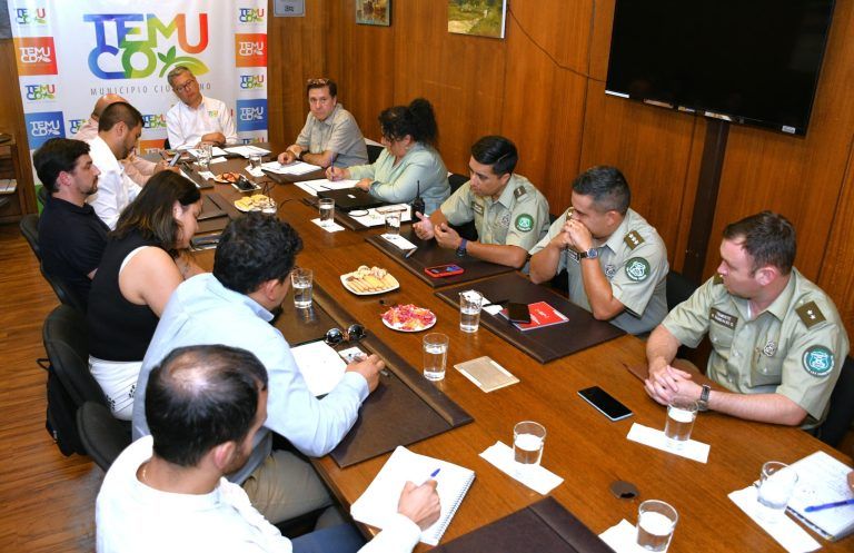 En vista al Superlunes: Municipalidad de Temuco crea Mesa de Movilidad Segura para abordar problemáticas del tránsito