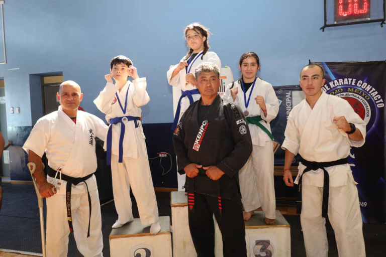 Collipulli fue sede del Campeonato Internacional de Karate: disciplina y hermandad deportiva