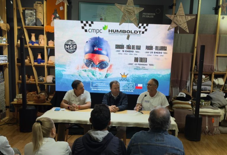 CMPC Humboldt Open Water Marathon Series, el mayor desafío de aguas abiertas de Chile llega a Villarrica