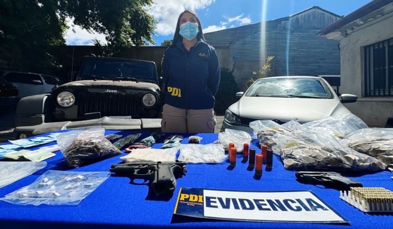 PDI desbarata estructura criminal dedicada al narcotráfico en Purén