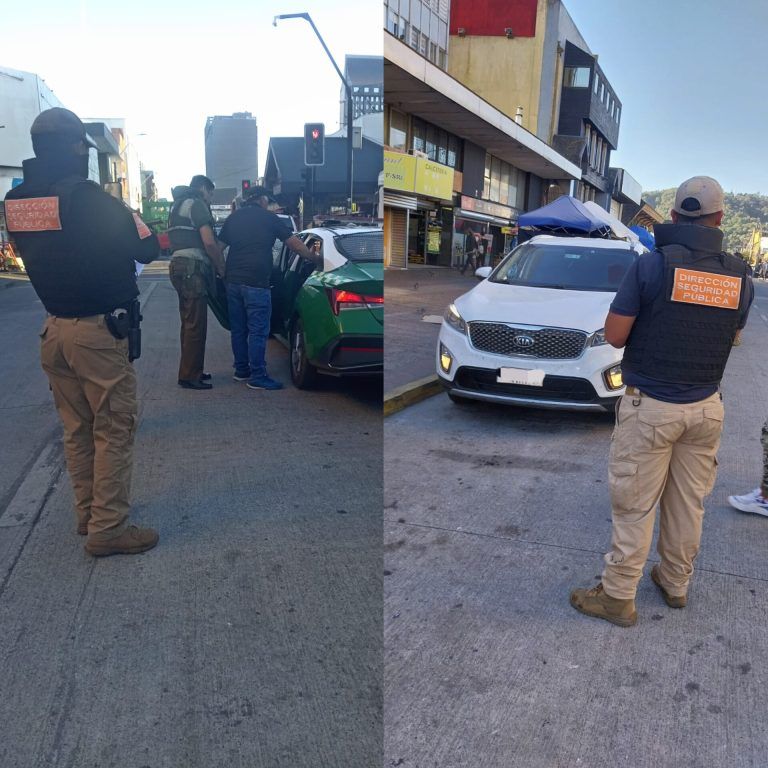 Inspectores municipales de Temuco recuperan vehículo robado en Graneros y permiten la detención de un sospechoso