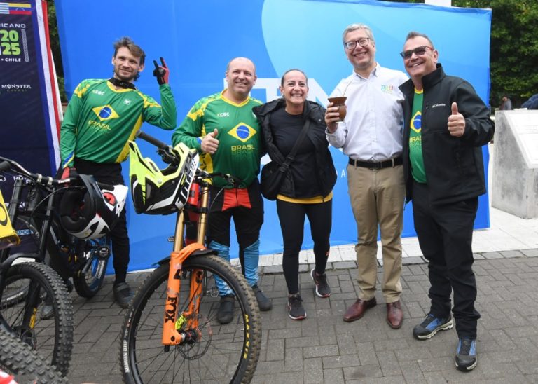 Temuco deslumbra con el espectacular lanzamiento del próximo Campeonato Panamericano de Downhill 2025