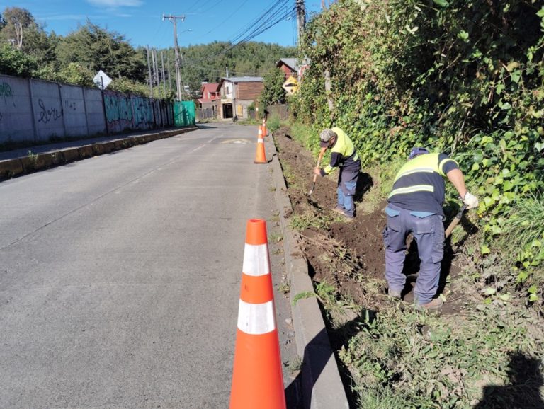 Pucón refuerza trabajos preventivos ante precipitaciones en la zona lacustre