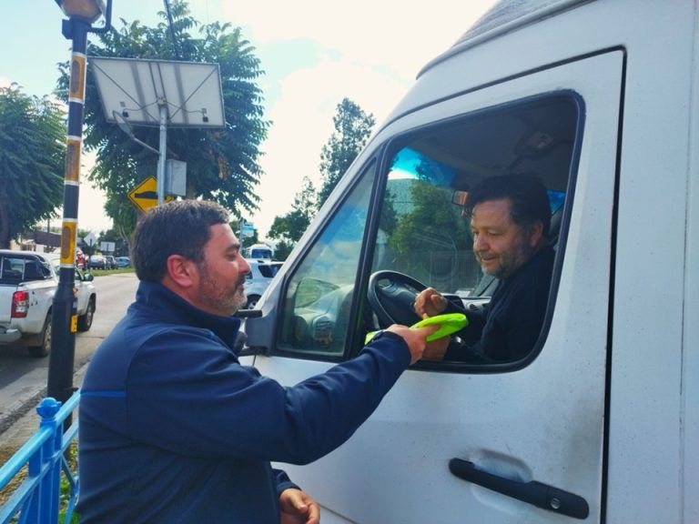 ISL La Araucanía informó a las y los conductores de furgones escolares sobre su campaña “Viaje Protegido” y “Seguro Escolar”