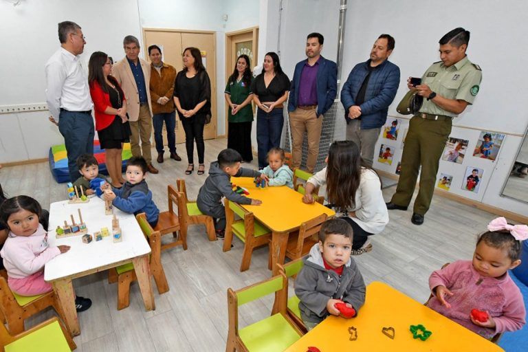 Municipio y Junji inauguran oficialmente un nuevo año educativo para los 23 jardines VTF de Temuco