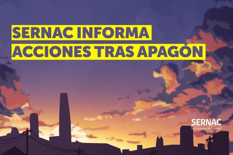 SERNAC informa acciones realizadas tras mega corte de electricidad de febrero pasado