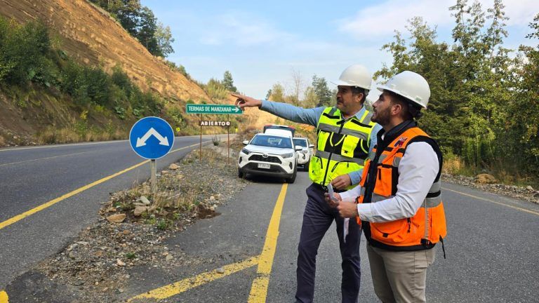 MOP llama a licitación proyecto de emergencia para la protección de taludes en Ruta CH 181