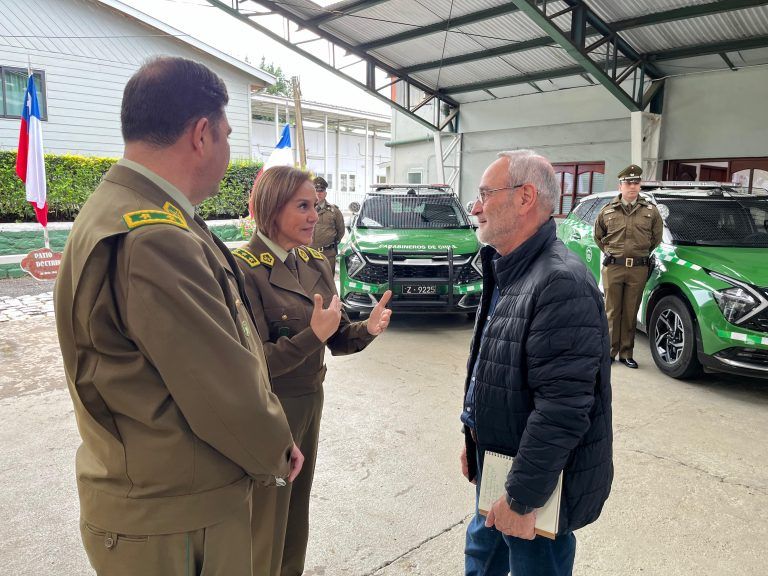 Gobernador Saffirio y Carabineros confirman avances en proyecto para duplicar dotación en La Araucanía