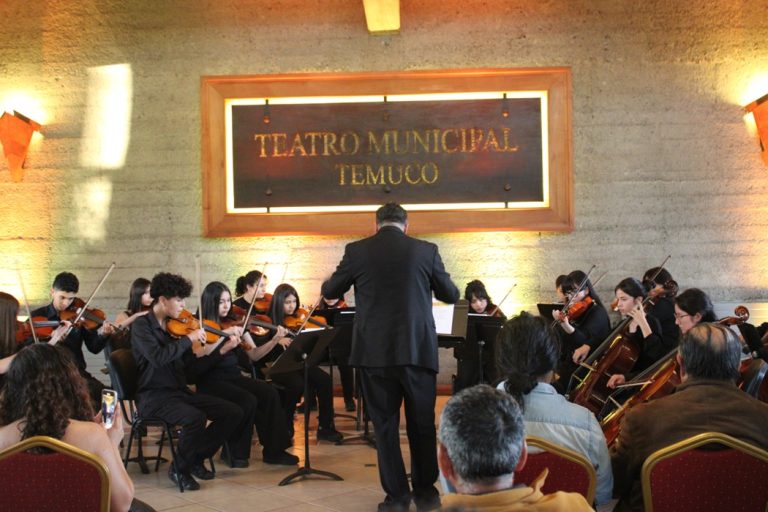 El Teatro Municipal de Temuco abre audiciones para su Orquesta Infantil Juvenil y su Semillero