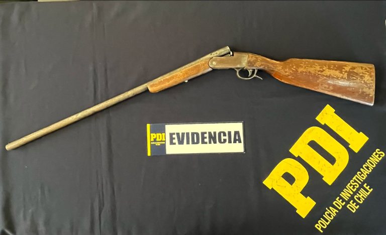 PDI Angol recupera dos escopetas en operativos por infracción a la ley de armas