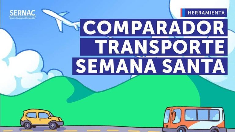 SERNAC lanza comparador de viajes para saber cuánto cuesta viajar durante esta Semana Santa