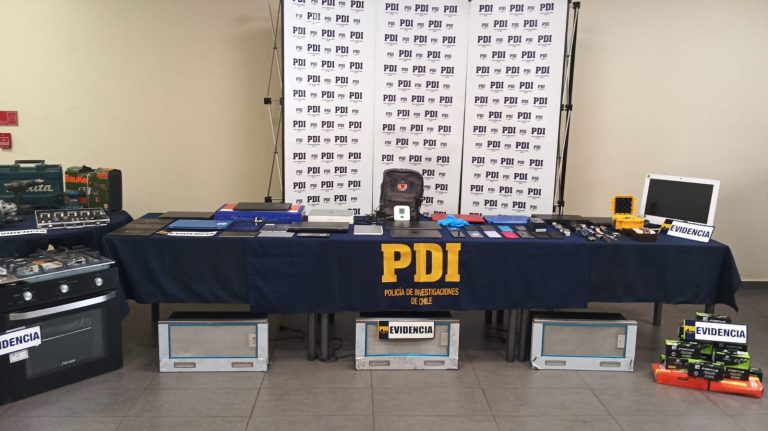 PDI Temuco recupera $30 millones tras robos en vehículos