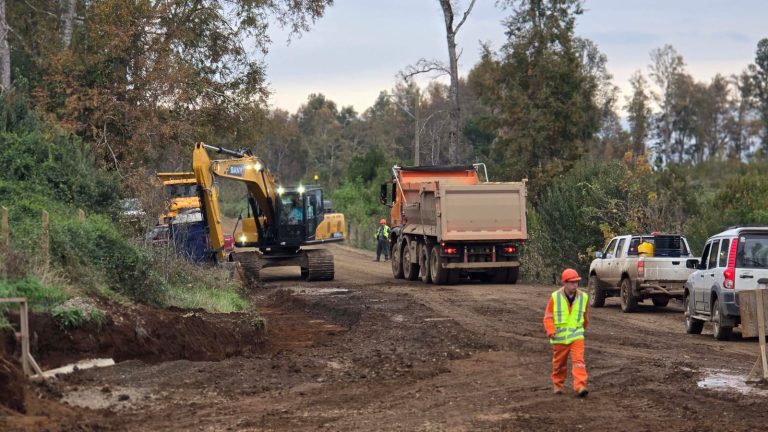 MOP avanza con obras para pavimentar Ruta Puente Quepe – Caivico – Los Notros
