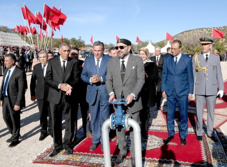 El Rey de Marruecos, arquitecto de una política de presas de vanguardia
