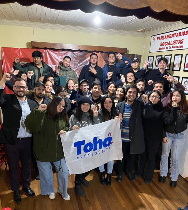 Juventudes del Socialismo Democrático lanzan comando por Carolina Tohá en La Araucanía