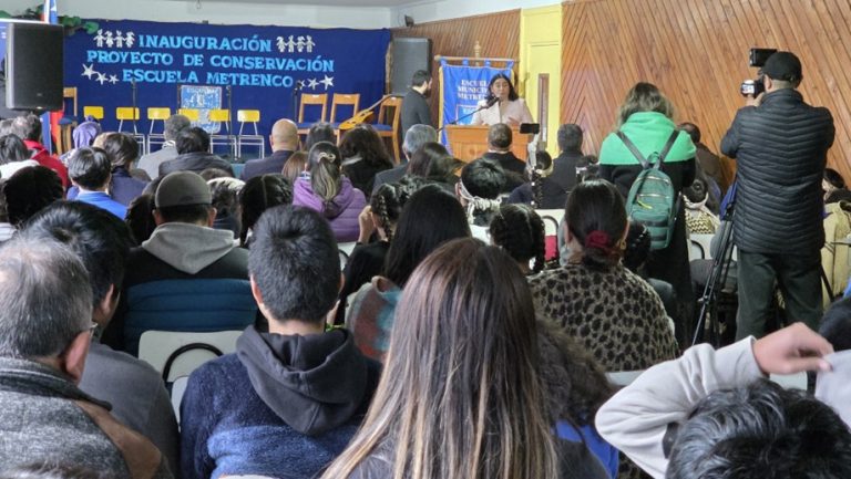 Más de 400 millones en inversión benefician a estudiantes de escuela rural de Padre Las Casas