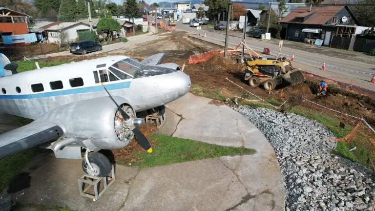 Mejoramiento en Avenida O’Higgins en Gorbea presenta un 43% de avance
