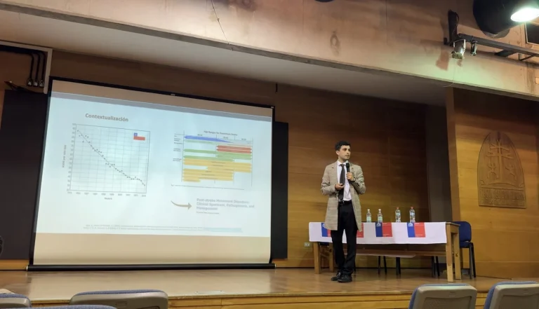 Académico de la Universidad Santo Tomás Temuco expone sobre neuromodulación cerebral no invasiva en rehabilitación