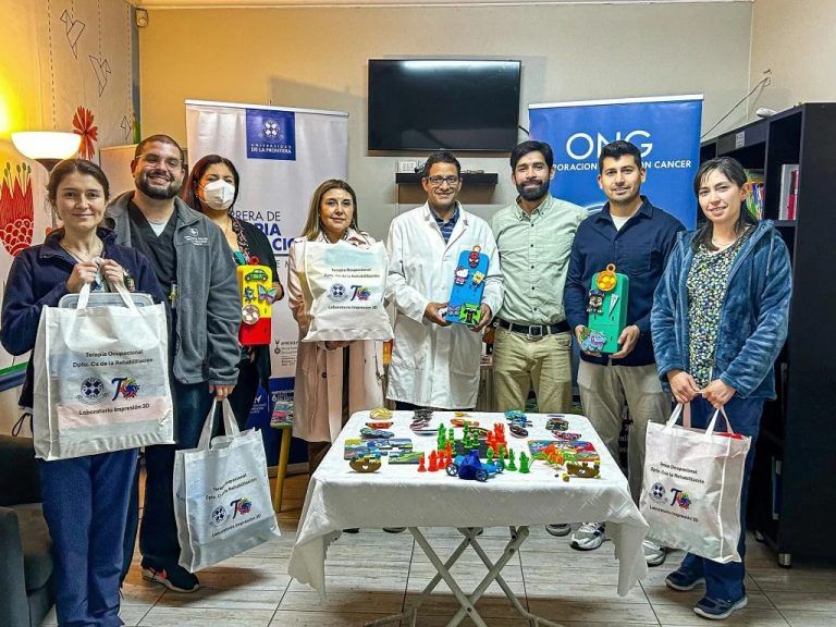 UFRO desarrolla cajas impresas en 3D que humanizan la quimioterapia infantil