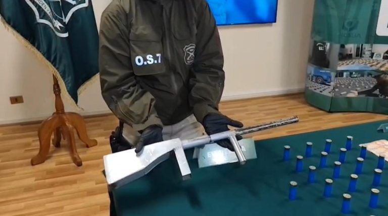Cae red familiar de microtráfico en Cunco tras allanamientos simultáneos