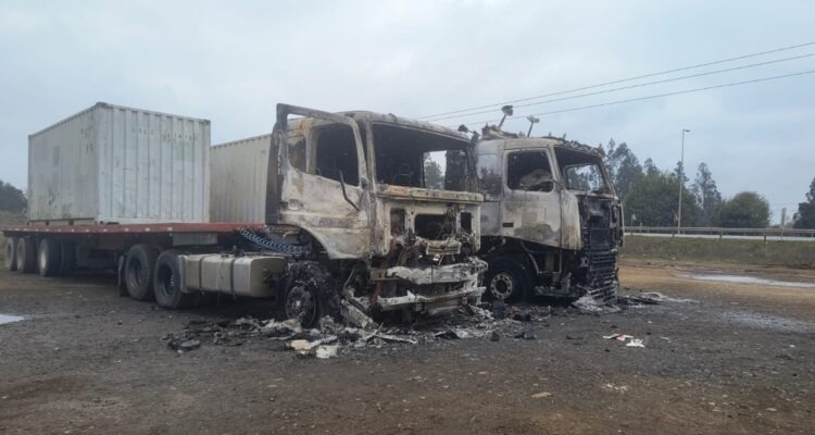 «Dispararon contra nosotros»: camionero relata violento atentado en Ercilla