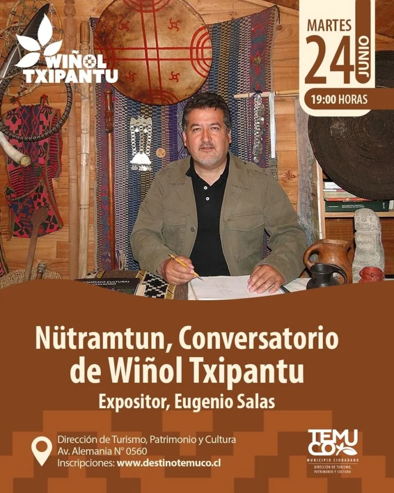 Temuco celebra el Wiñol Txipantu con música, arte y saberes ancestrales