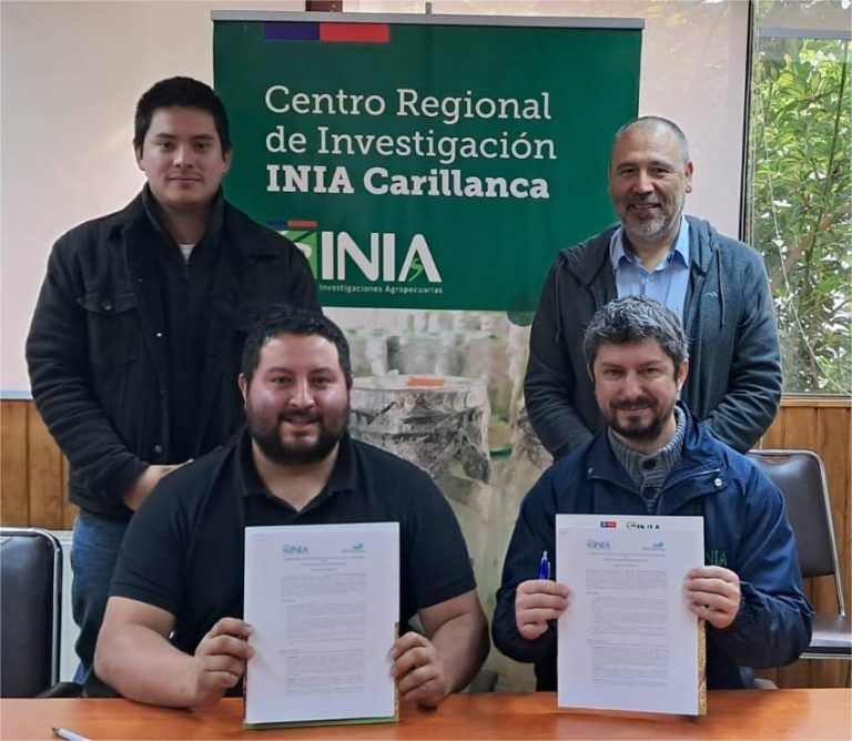 INIA Carillanca y Agricultores Unidos firman convenio de Colaboración