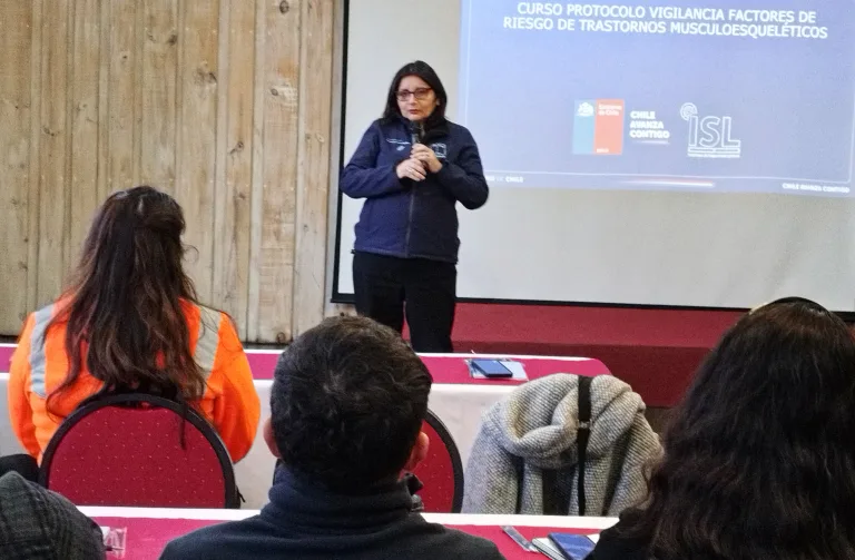 ISL La Araucanía fortalece la prevención de riesgos con capacitaciones sobre TMERT y ergonomía