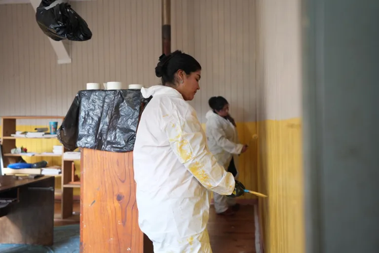 Voluntariado de Invierno UA dejó huella en Puerto Domínguez