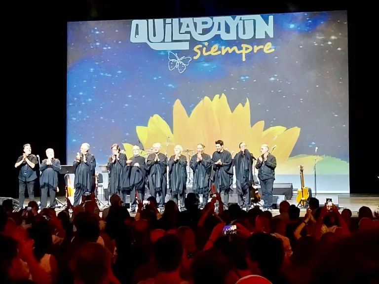 Quilapayún celebra 60 años con histórica presentación en Temuco