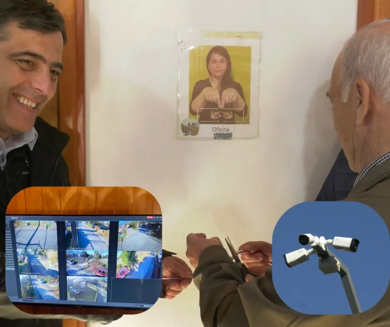 Villa Las Araucarias ya cuenta con 24 cámaras de vigilancia para reforzar la seguridad ciudadana