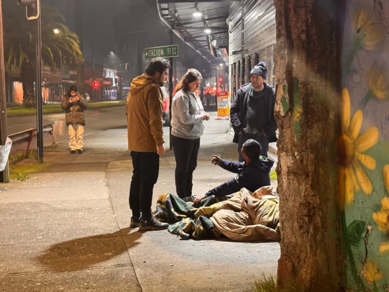 Temuco refuerza medidas durante “Código Azul” para enfrentar el invierno con apoyo a personas en situación de calle