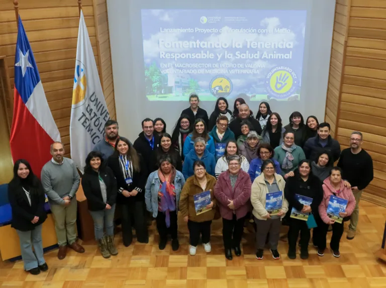 Más de 300 familias del Macrosector Pedro de Valdivia serán beneficiadas con Operativos Veterinarios UCT