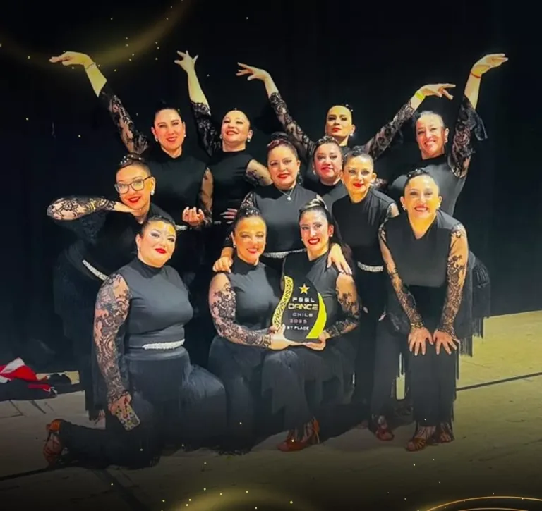 Agrupación Más Danza Pucón se titula en competencia Feel Dance 2025