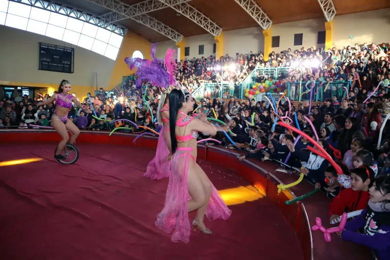 La Gira de la Niñez llega nuevamente a los macrosectores de Temuco con el Circo Panamericano