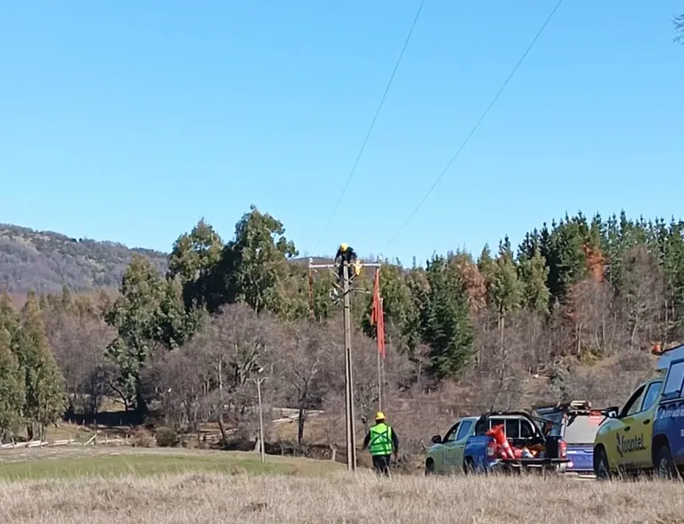 Frontel realizó importantes mantenimientos preventivos en sectores rurales de Angol