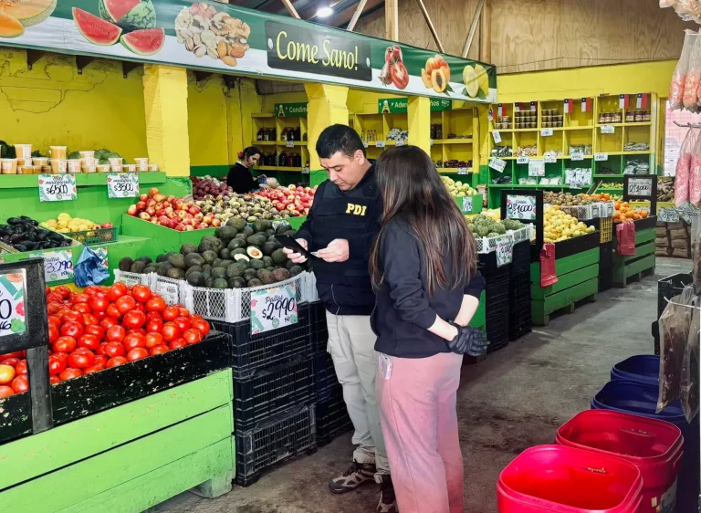 EN VILLARRICA: PDI realiza fiscalización de extranjeros dedicados al rubro de barberías y verdulerías