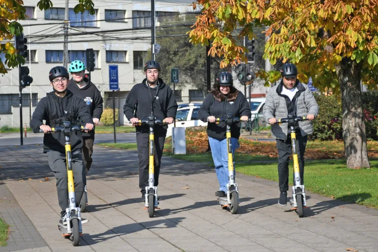 Tras superar el millón de viajes en scooters y bicicletas eléctricas, Temuco fortalece su movilidad sustentable con nueva extensión de ciclovías