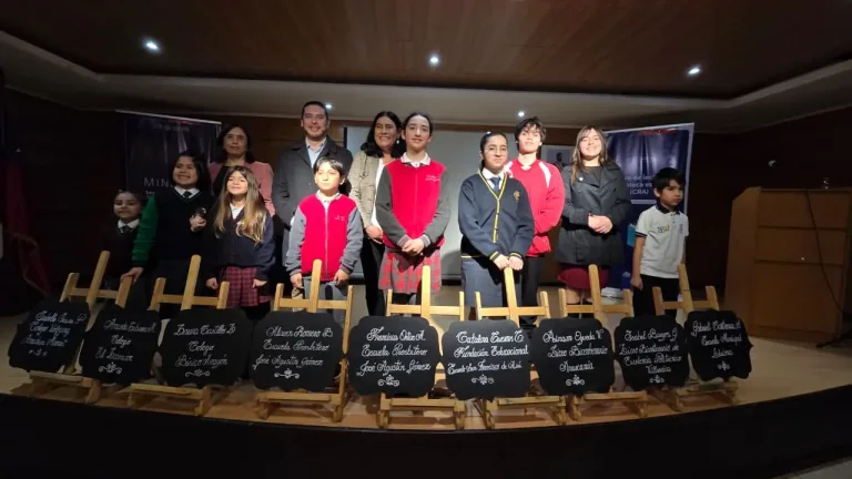 Nueve estudiantes de La Araucanía reciben reconocimiento en certamen nacional de fomento lector