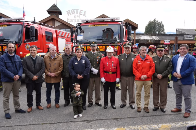Gobierno de La Araucanía renueva flota forestal de Bomberos en Pucón, Curarrehue y Puerto Saavedra