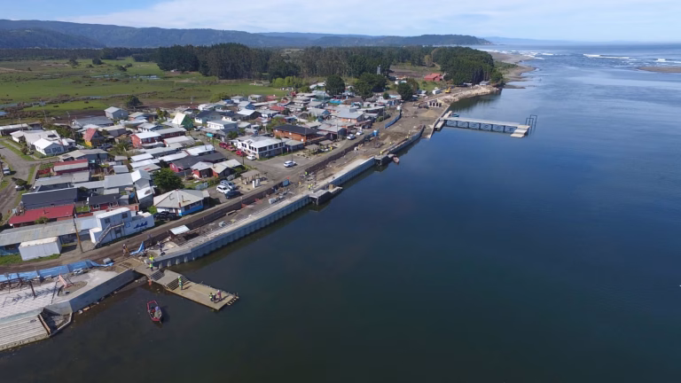 MOP entregará obras de mejoramiento del borde costero de Caleta La Barra en Toltén durante el primer trimestre de 2026