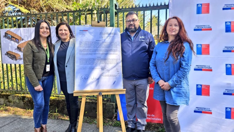 Bienes Nacionales entrega terreno a Junji para la construcción de ansiado jardín infantil y sala cuna en la localidad de Licán Ray