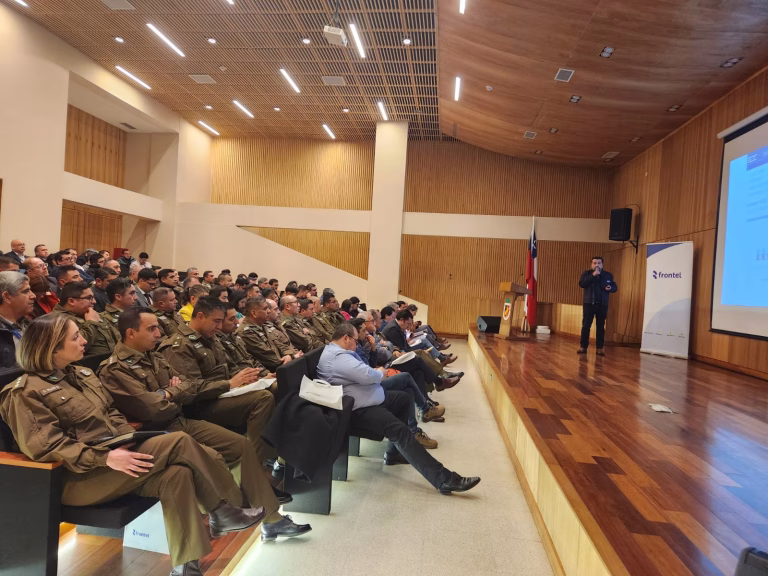 Todo un éxito fue el Seminario de Robo de Cables organizado por Frontel en Angol