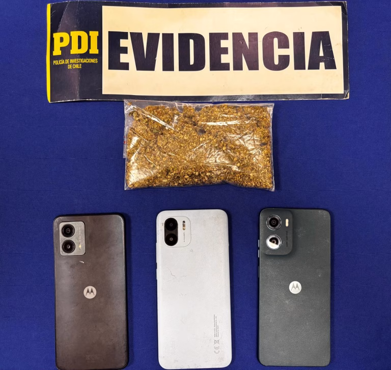 PDI Lautaro detiene a sujeto que intentó ingresar droga y celulares a recinto penal