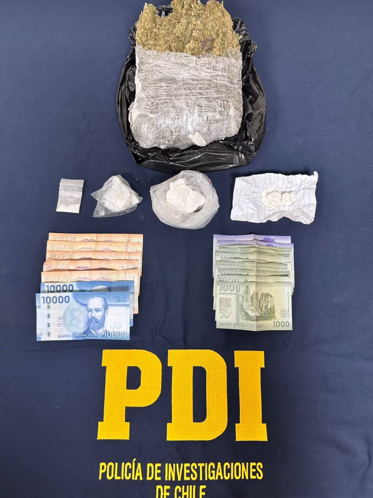 Licán Ray: PDI detiene a dos miembros de clan familiar por microtráfico de drogas