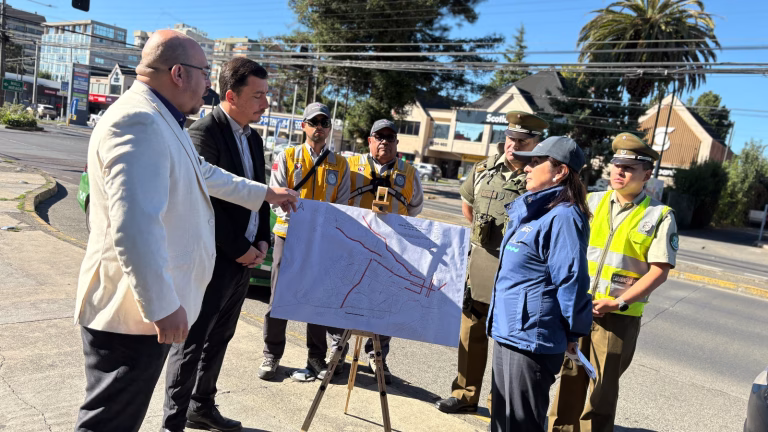 Gobierno licita sistema de cámaras para fortalecer fiscalización y seguridad vial en Temuco
